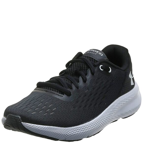 Under Armour Womens HOVR Infinite 3 Running Shoe, Black (002 White, 7 US